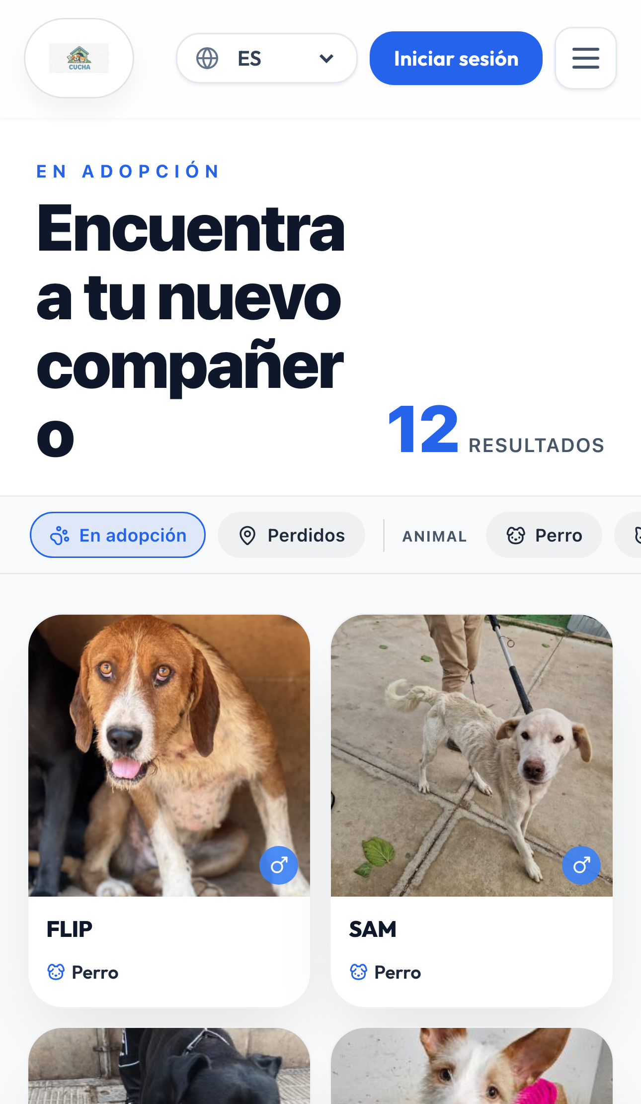 CUCHA App - Explora animales